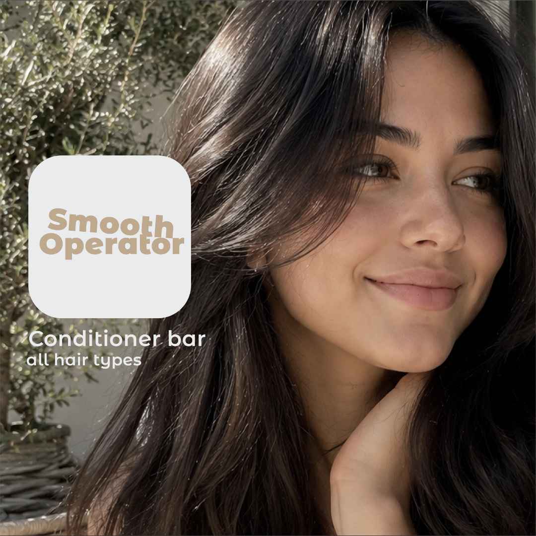 Smply | Glow & Flow - Smooth Operator | Lightweight Daily Conditioner Bar - Smply | Glow & Flow